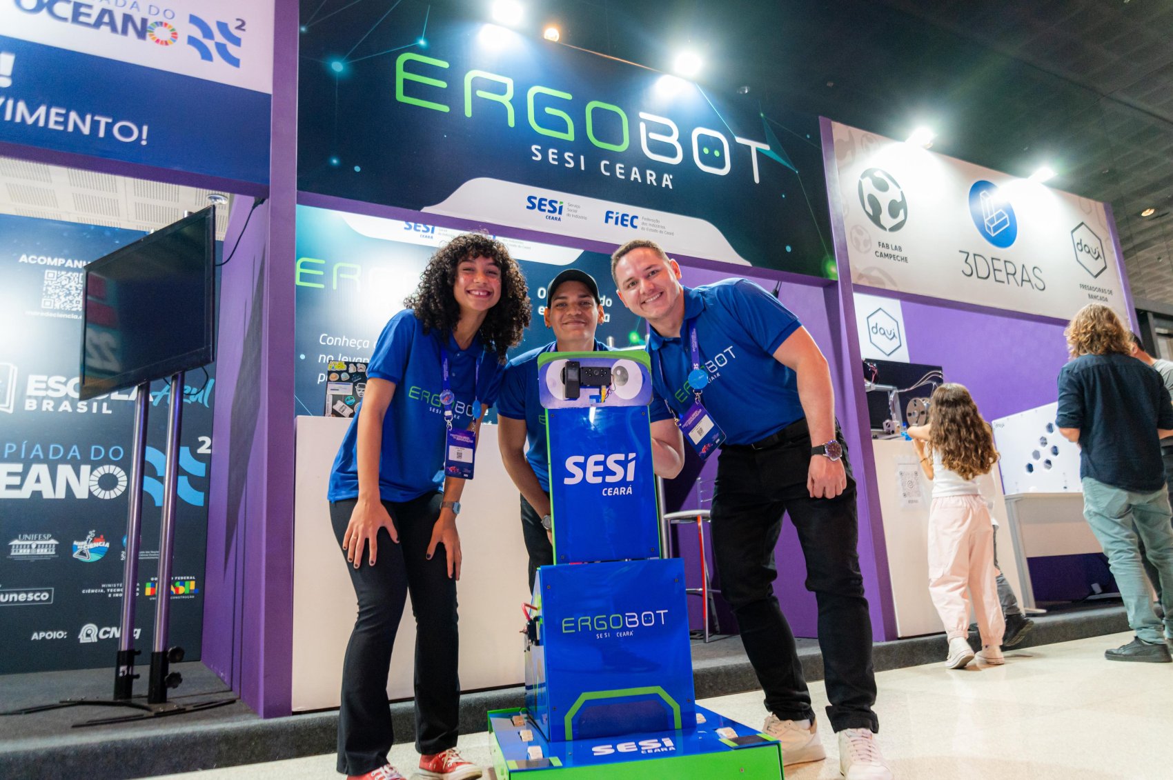 SESI e SENAI CE apresentam Ergobot em Brasília: inovação em SST para indústria