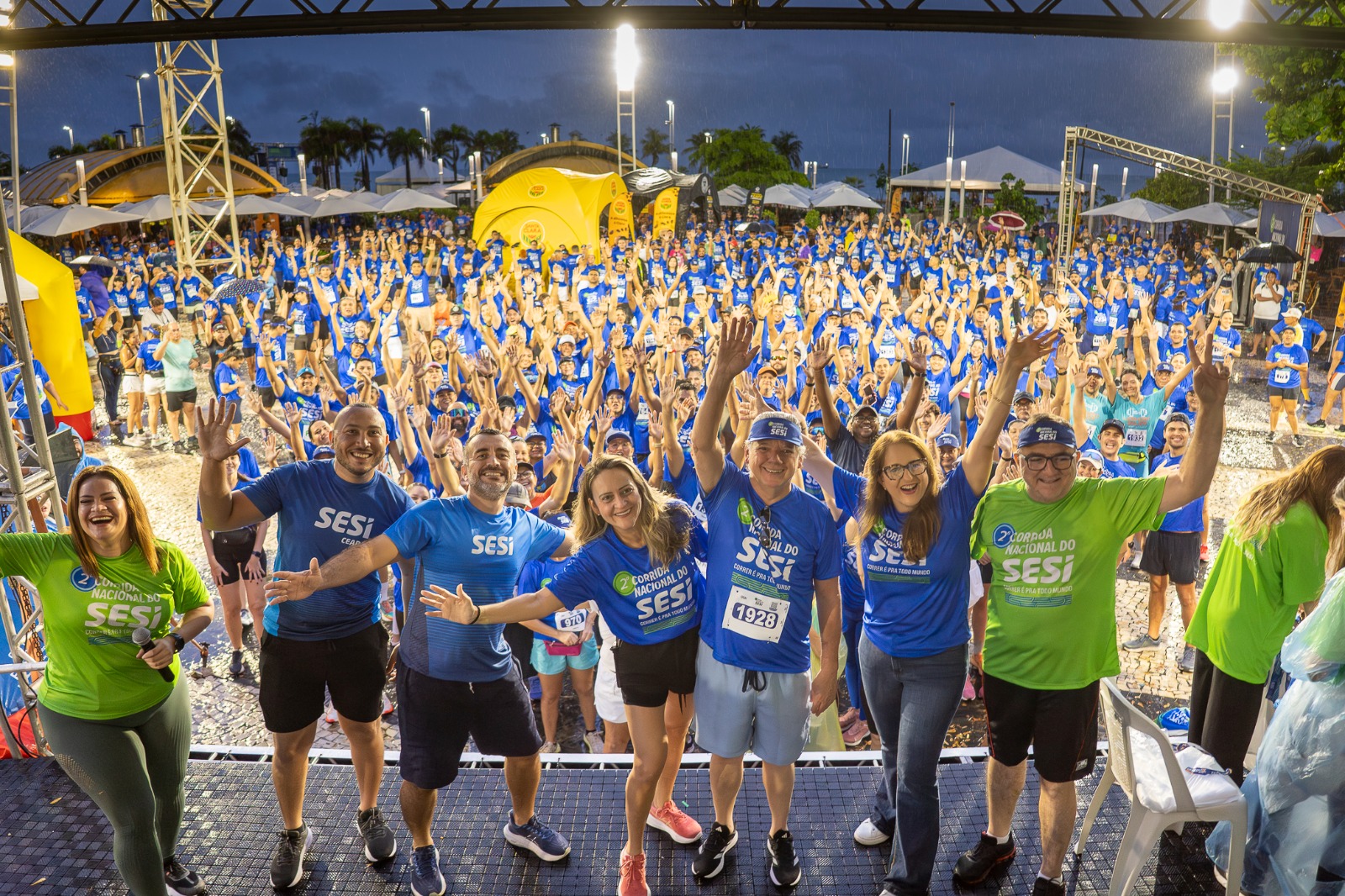 2ª Corrida Nacional do SESI no Ceará bate recorde com 2.500 participantes no Dia do Trabalhador