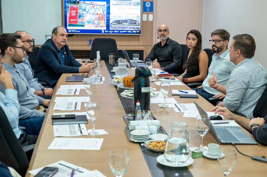 SENAI Ceará recebe Casa dos Ventos e TotalEnergies para discutir projetos de inovação e transição energética