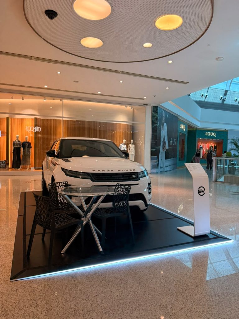 Range Rover Evoque fica em exposição durante todo o mês de agosto em Fortaleza