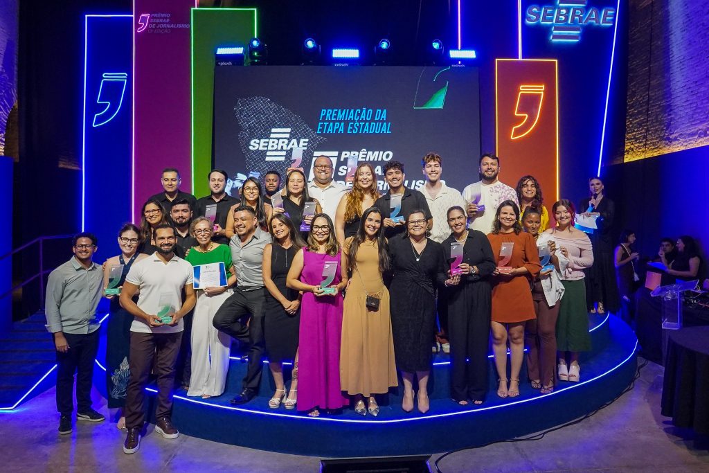 Sebrae Ceará premia vencedores da etapa estadual do Prêmio Sebrae de Jornalismo