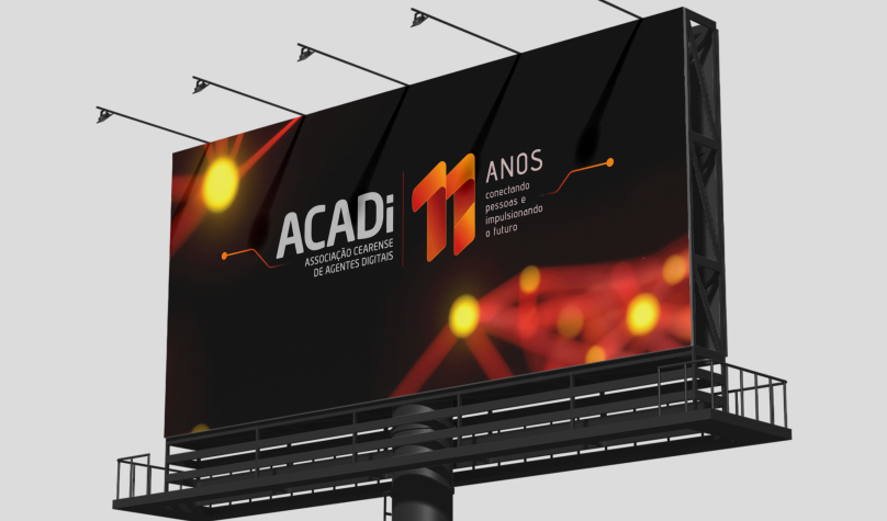 Anagram Comunicação desenvolve identidade comemorativa dos 11 anos da ACADI
