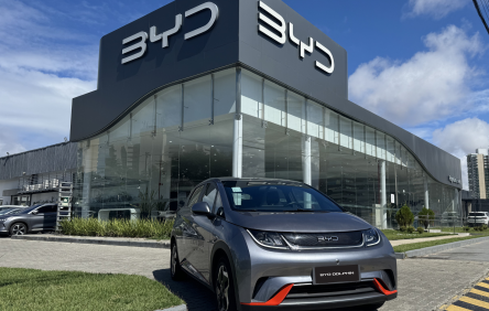 BYD Carmais lidera mercado de varejo em Fortaleza no mês de agosto