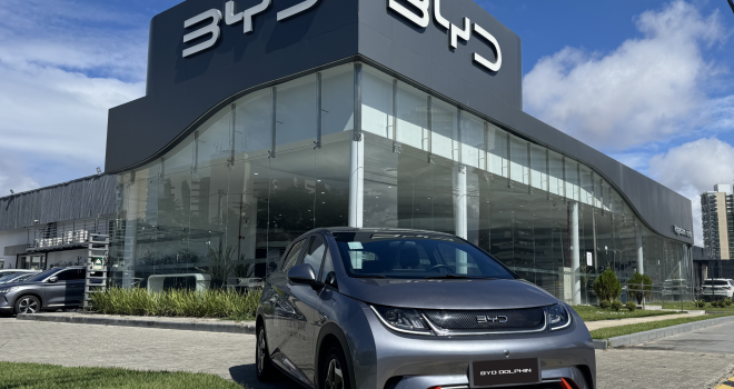 BYD Carmais lidera mercado de varejo em Fortaleza no mês de agosto