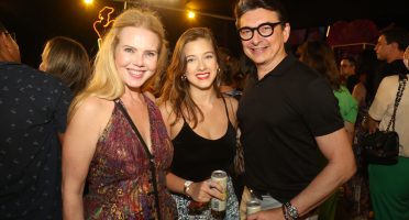 Branca, Liz e Racine Mourao