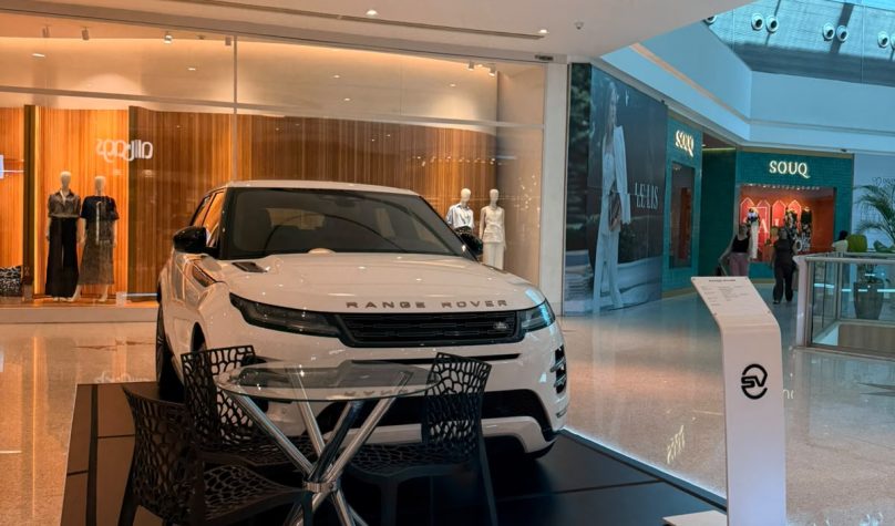Range Rover Evoque fica em exposição durante todo o mês de agosto em Fortaleza