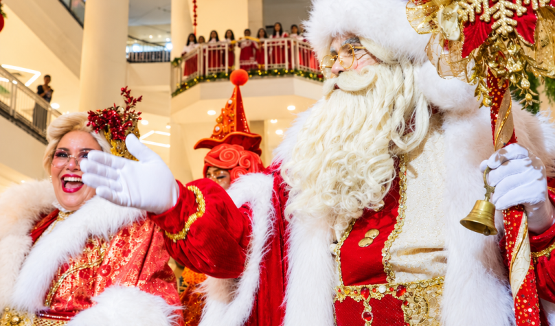 Papai Noel chega ao Shopping Aldeota neste sábado (24) com espetáculo natalino e acendimento das luzes