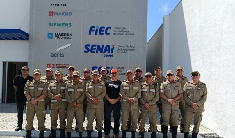 SENAI Ceará capacita Corpo de Bombeiros para atuação em operações portuárias com hidrogênio verde