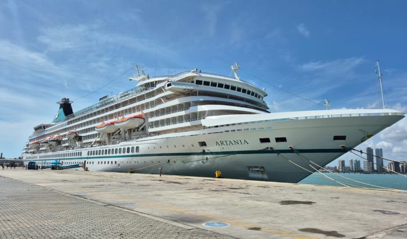 Fortaleza espera receber 14 mil turistas na temporada de cruzeiros 2026/2027