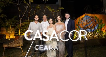 Pedro Esdras, Espedito Seleiro, Neuma Figueiredo, Carolina Figueiredo e André Secchin (Foto: Divulgação)