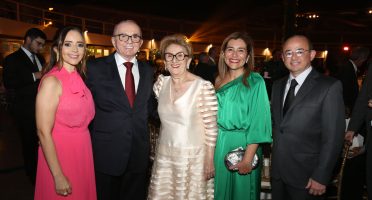 Adriana, Chico Aguiar, Socorro França, Monica e Sergio Aguiar