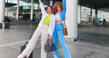 Evite perrengues nas férias e aprenda a escolher peças certeiras para usar durante o voo. Foto: @brunavieira/Instagram/Reprodução.