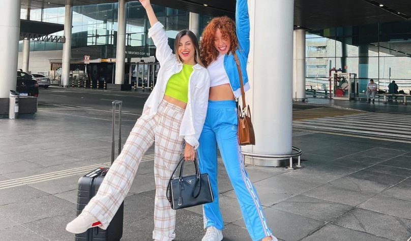 Evite perrengues nas férias e aprenda a escolher peças certeiras para usar durante o voo. Foto: @brunavieira/Instagram/Reprodução.