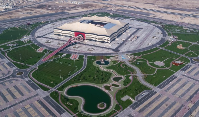 Cerimônia começa às 11h40, e, às 13h, a bola rola para Catar e Equador no estádio Al Bayt. Foto: Twitter/@FIFAWorldCup.