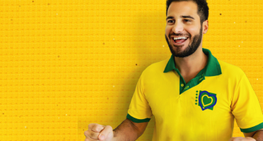 A cada R$ 600 em compras no shopping, ganhe uma camisa para torcer pelo Brasil. Foto: Divulgação.