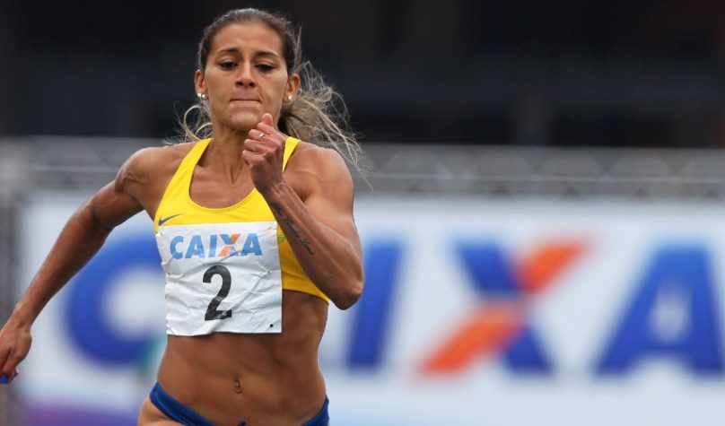 Competindo no revezamento 4x100m, Ana Claudia está entre os 5 atletas cearenses que participam dos Jogos Sul-Americanos. Foto: Wagner Carmo/CBAt.
