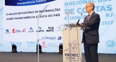 Levantamento inédito foi apresentado por Cezar Miola, presidente da Atricon. Foto: Divulgação/Atricon.