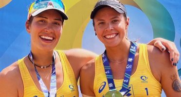 Carol e Tory foram medalhistas de ouro no Circuito Brasileiro. Foto: Reprodução/Instagram