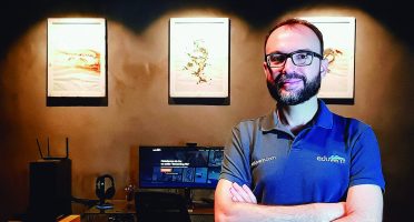 Segundo Thiago Jacinto, um dos CEOs da Eduvem, o apoio do Sebrae/CE foi um dos fatores que contribuíram para que a Eduvem pudesse conquistar este investimento. Foto: Divulgação/Sebrae.