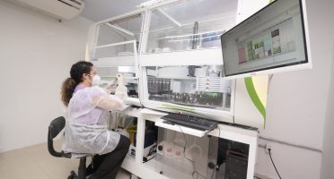 A nova unidade também representa mais segurança e agilidade para transfusões. Fotos: Carlos Gibaja/Gov. do Ceará.