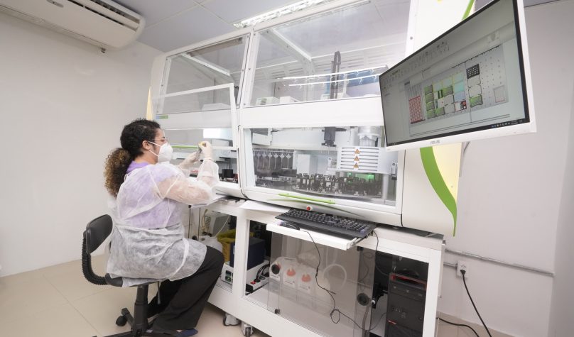 A nova unidade também representa mais segurança e agilidade para transfusões. Fotos: Carlos Gibaja/Gov. do Ceará.