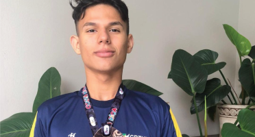 Ismael Duarte é integrante da Seleção Brasileira Júnior de Taekwondo. Foto: Reprodução/Instagram.