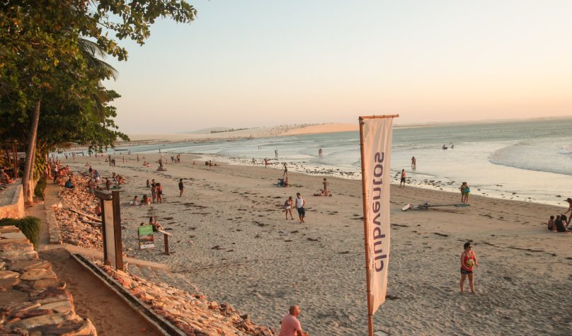 Ranking coloca a Praia de Jericoacoara como a 2ª melhor praia do Brasil. Crédito: Jade Queiroz/MTur.