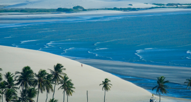 Criado em 2002, o Parque Nacional de Jericoacoara possui um grande potencial turístico para o país. Foto: Ricardo Rollo/MTur.