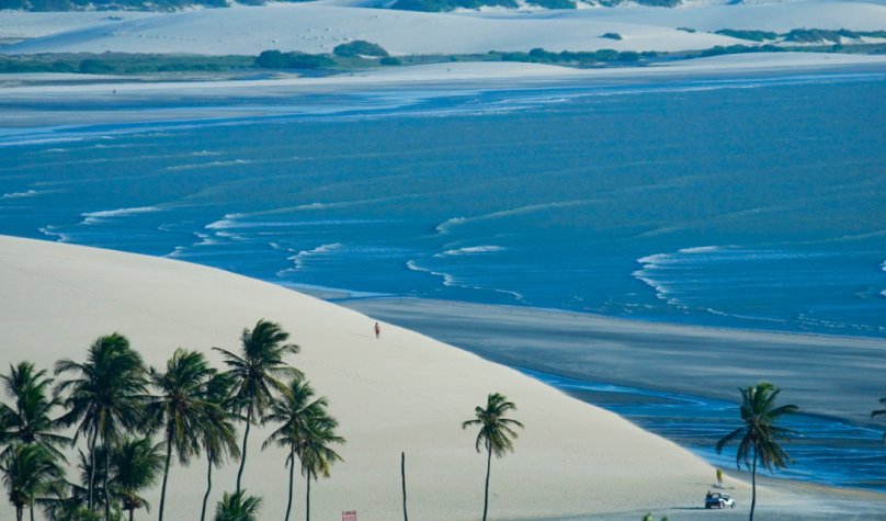 Criado em 2002, o Parque Nacional de Jericoacoara possui um grande potencial turístico para o país. Foto: Ricardo Rollo/MTur.