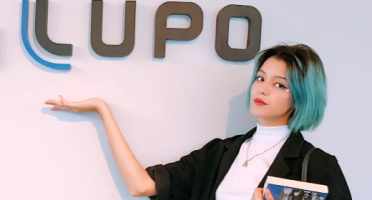 Melanie Lopes assinará contrato de estágio remunerado de um ano na sede da Lupo. Foto: Divulgação