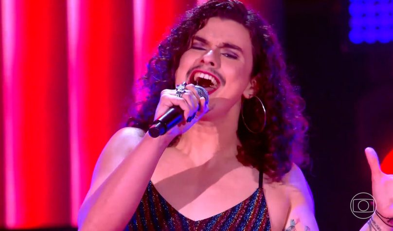 A artista de Fortaleza virou todas as cadeiras com sua interpretação de "Tigresa". Foto: Reprodução/GShow.