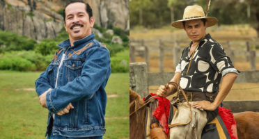 Edmilson Filho e Silvero estão entre os talentos que se destacaram este ano na Rede Globo. Fotos: Divulgação/Rede Globo.