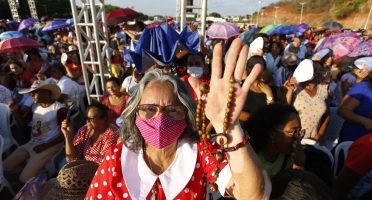 A primeira mártir cearense também ganhará um novo santuário em Santana do Cariri. Fotos: Tatiana Fortes e Nívia Uchoa/Gov do Ceará.
