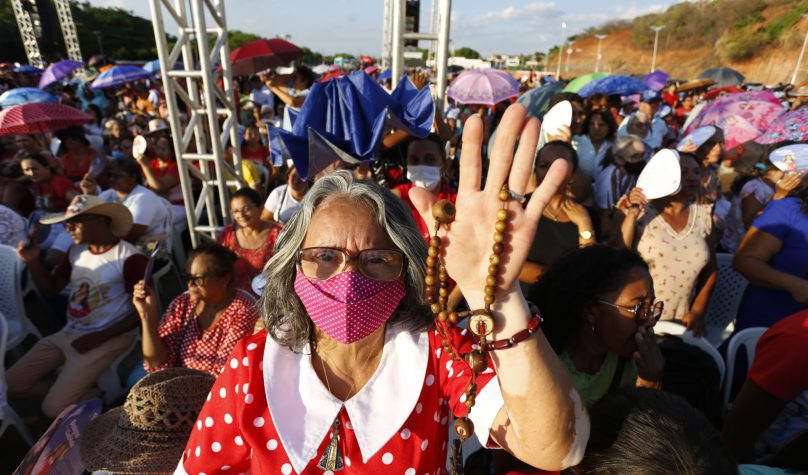 A primeira mártir cearense também ganhará um novo santuário em Santana do Cariri. Fotos: Tatiana Fortes e Nívia Uchoa/Gov do Ceará.