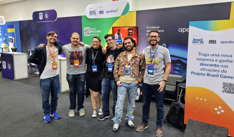 Programa levou seis empresas cearenses para participar do mais importante festival de jogos independentes da América Latina, realizado em São Paulo. Foto: Divulgação/Sebrae-CE.