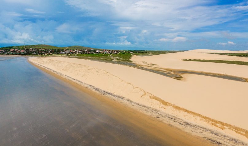 Como acontece em Jericoacoara, o contato com a natureza é um dos grandes atrativos dos parques. Foto: Jade Queiroz/MTur.