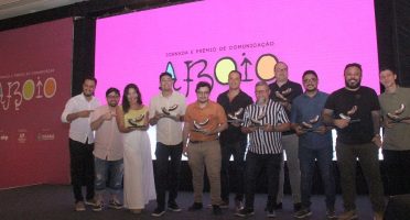 Jingles, spots, VTs e campanhas de destaque foram reconhecidos durante evento no RioMar Fortaleza. Foto: Facebook/Fala Ceará.