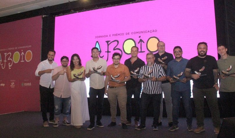 Jingles, spots, VTs e campanhas de destaque foram reconhecidos durante evento no RioMar Fortaleza. Foto: Facebook/Fala Ceará.
