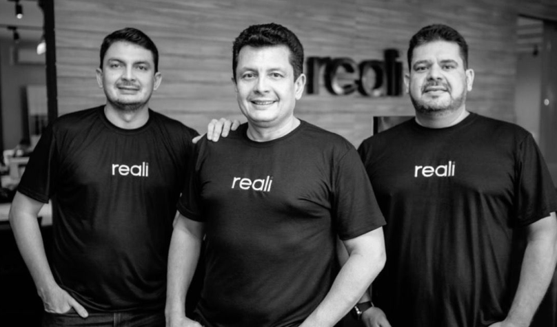 Magnus Nogueira, diretor; Ladislau Nogueira, CEO e fundador; e Adriano Alves, diretor comercial da Reali. Foto: Divulgação.