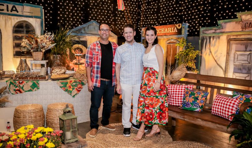 Raphael Joca (La Casa), Marcelo Rocha e Raquel Aderaldo (Elo) assinam a produção da festa.