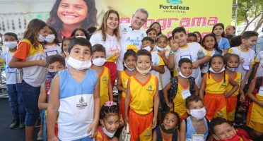 O pacote de inovação é o maior da história educacional de Fortaleza e será executado até 2024. Foto: Divulgação/PMF.