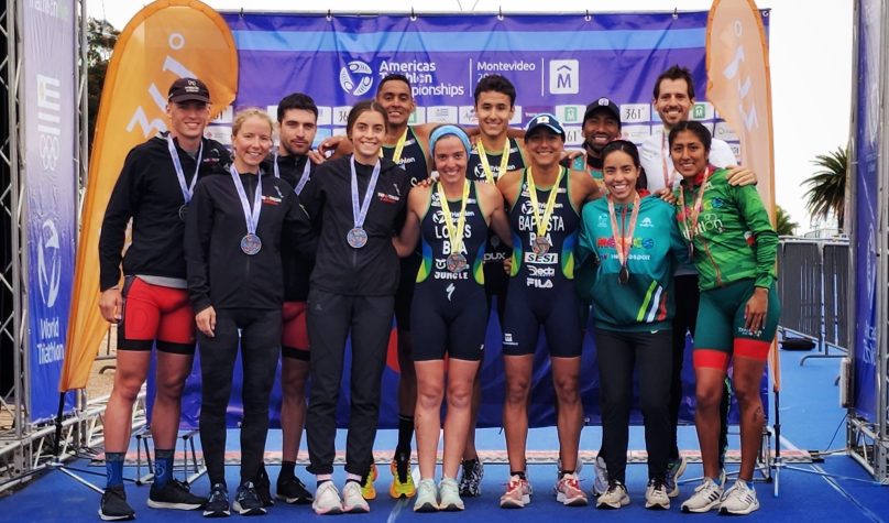 Além do ouro no revezamento misto, Vittória Lopes também foi medalha de prata no feminino. Foto: Reprodução/ACODEPA.