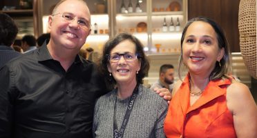 Gerson Ribeiro, Neuma Figueirêdo, Solange Lemos (Foto: Allan Diniz)