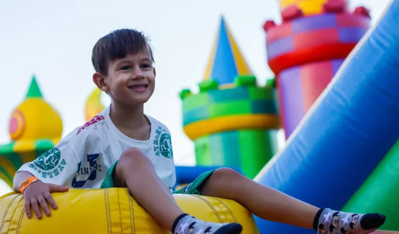 Maior castelo inflável da América Latina chega em Fortaleza para as férias de julho