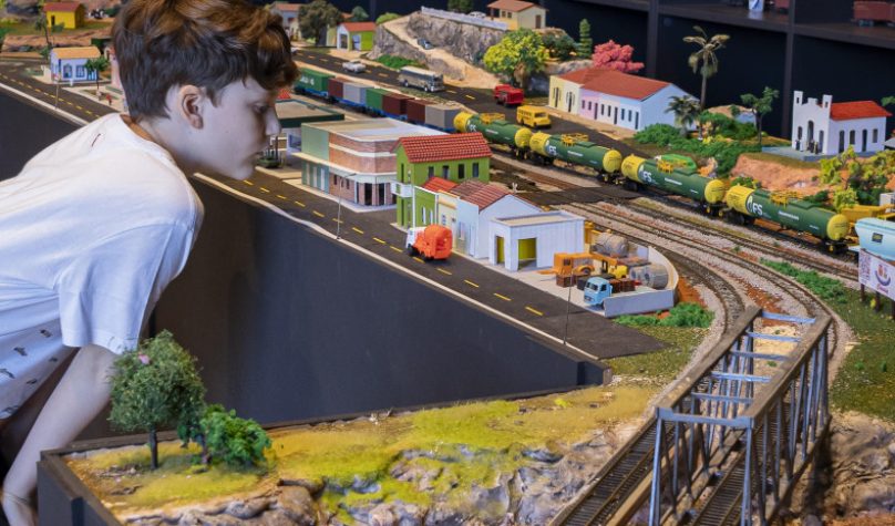 3° Encontro de Ferromodelismo chega ao Museu Ferroviário com maquetes gigantes e miniaturas de trens